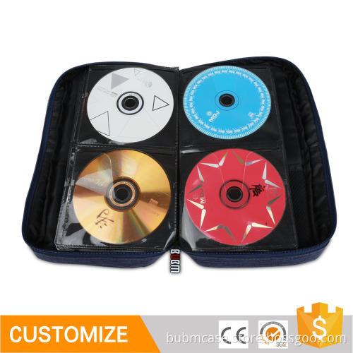 BUBM Waterproof Portable Blue-ray CD Case CD Storage Bag DVD Case